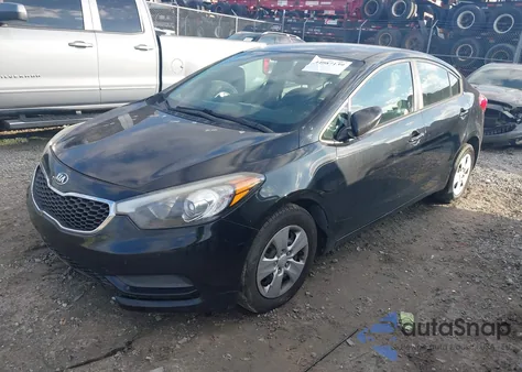 2016 Kia Forte Lx z USA, uszkodzony, nr VIN KNAFK4A67G5486993